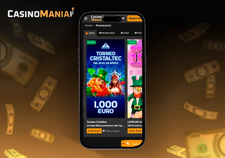 casinomania bonus